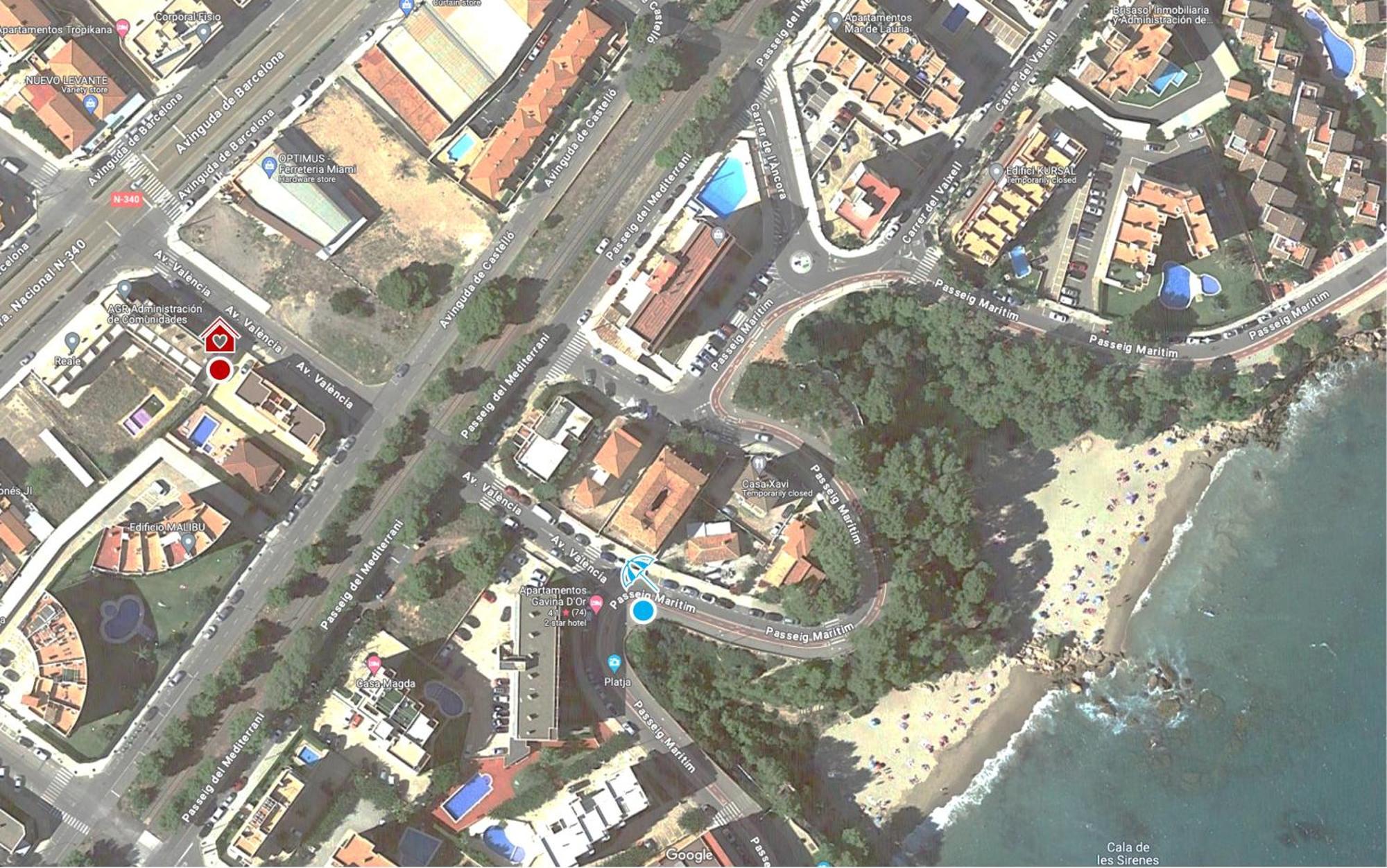 Apartamento Con Piscina Y Jardin Fantastico Cala Sirenas - Nuevo 迈阿密普拉特亚 外观 照片